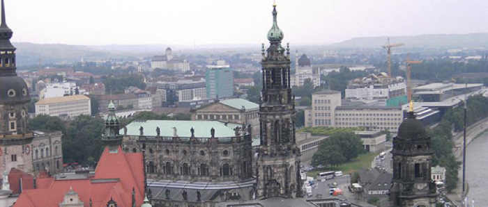 Cityscape of Dresden, Germany